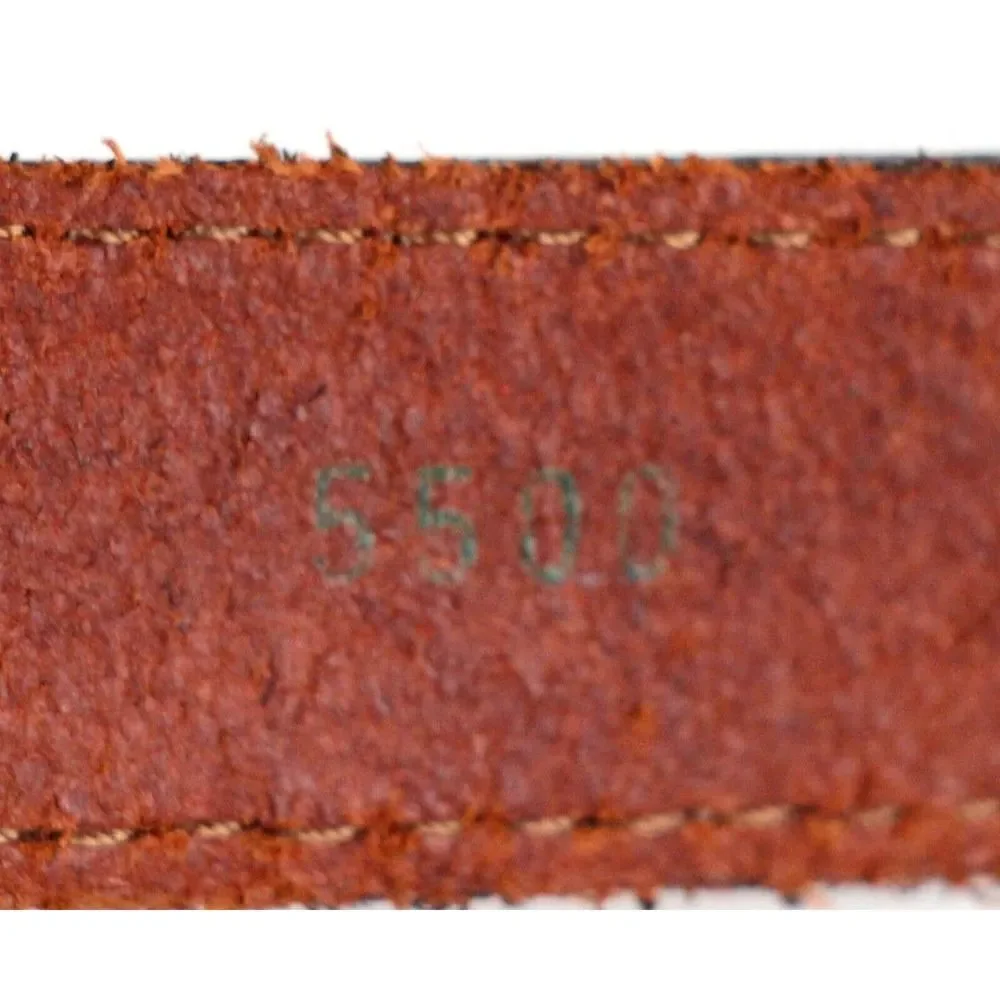 BRAIDED BROWN GENUINE LEATHER 1